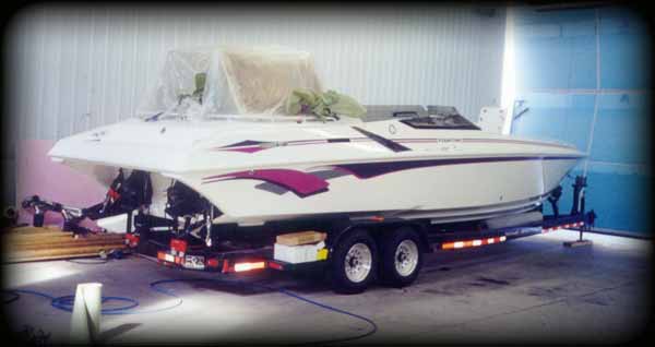 34ft. Fountain Boat