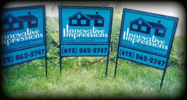 Yard signs