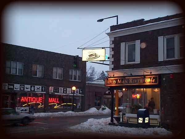 View at night